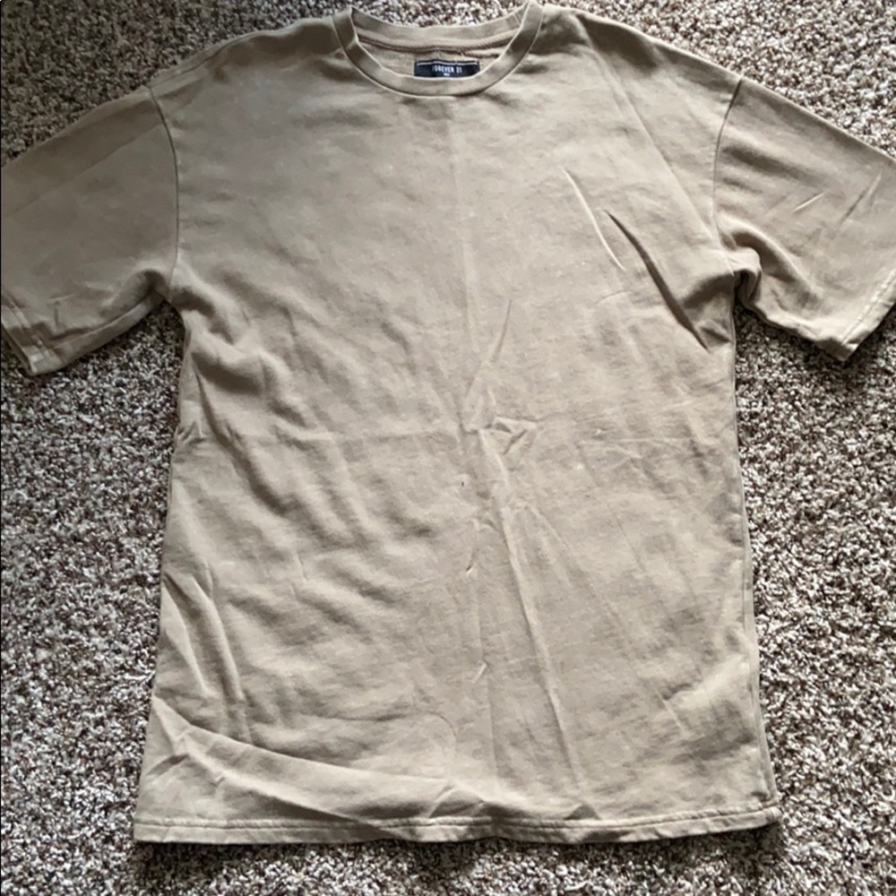 Forever 21 Men’s Oversized Acid Wash Tee